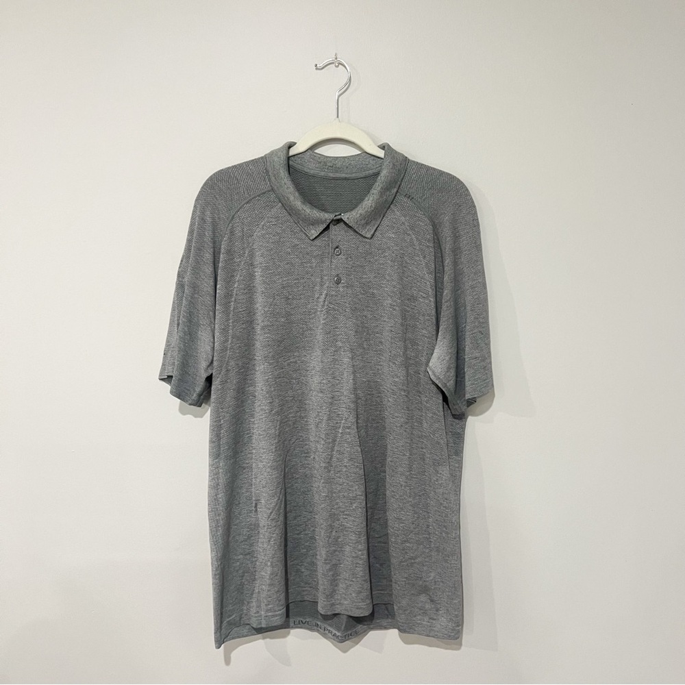 Lululemon Men’s Metal Vent Tech Short Sleeve Polo Shirt